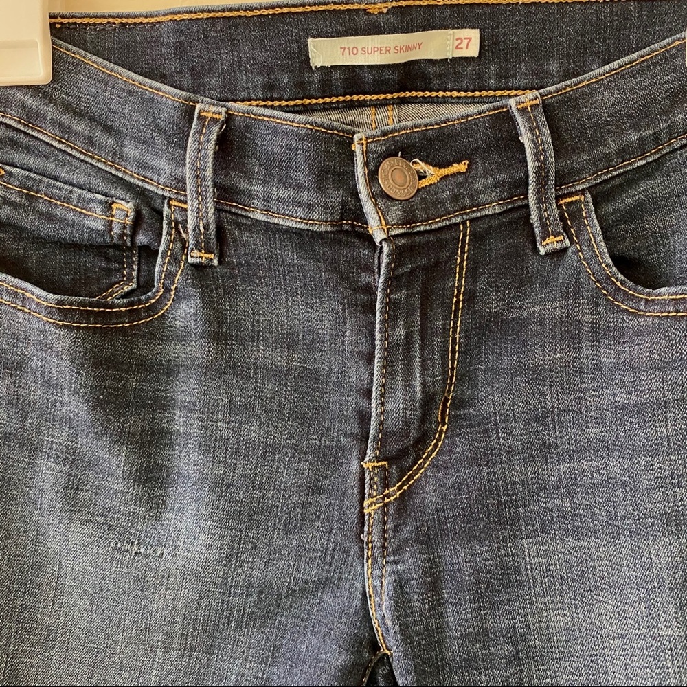 Levi’s 710 Super Skinny women’s jeans 27 - Picture 5 of 6